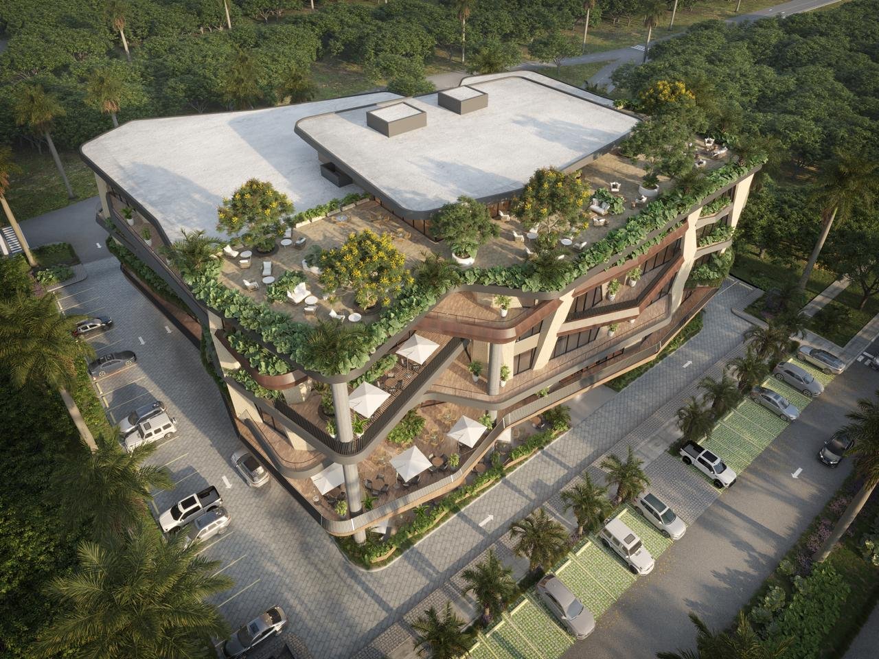 Level Business Center — Cocina integrada